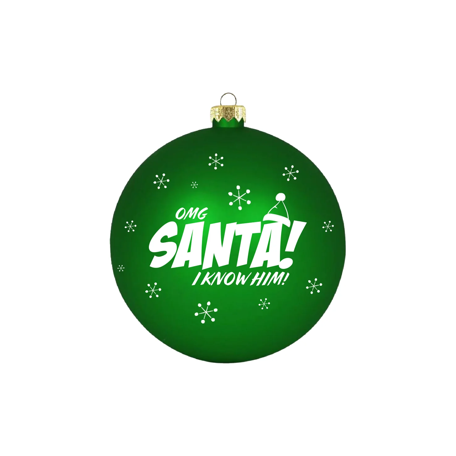 ELF UK Bauble - OMG Santa!